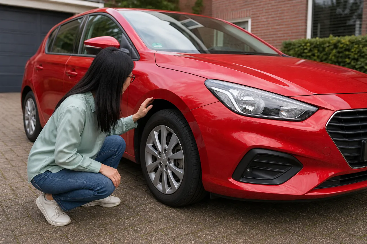 车外检查 · Controle buiten de auto